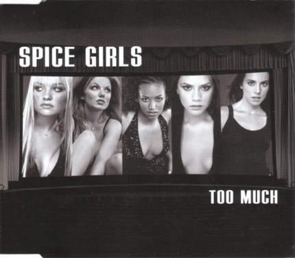 Spice Girls – Too Much - CD Single - CD1- EU