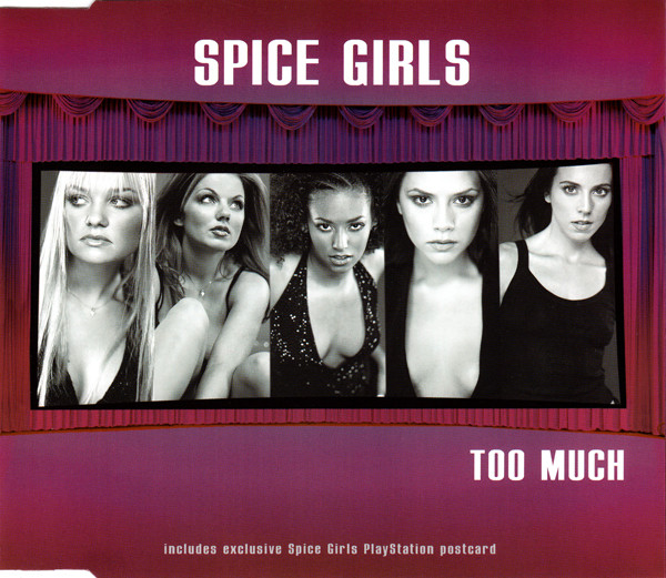 imagem_2025-10-27_200255888 Spice Girls – Too Much - CD Single - CD2- UK - Playstation Postcard - Imagem 1
